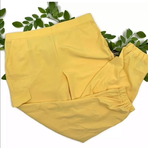 Sunny Side Sporty Cargo Woven Jogger Pants Pockets - Picture 3 of 3